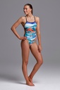 Funkita Damen Twisted One Piece Palm Springs Badeanzug