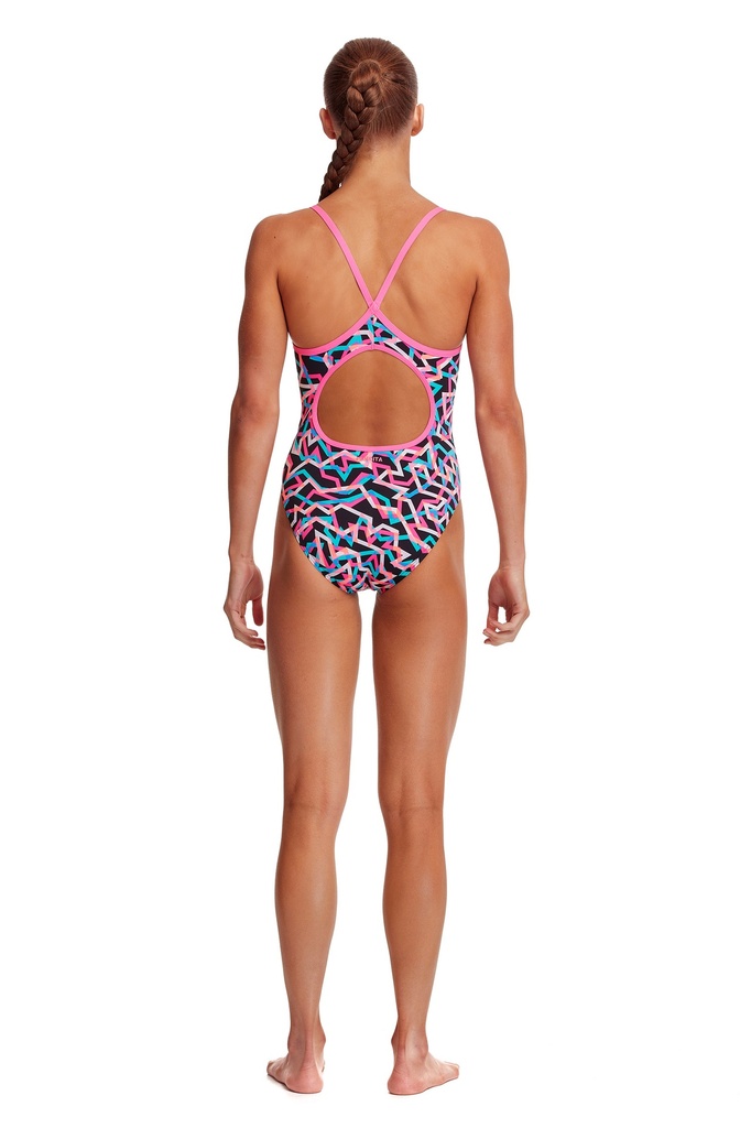 Badeanzug Funkita Girls Diamond Back One Piece / Live Streamer
