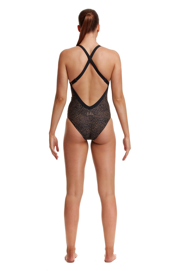 Badeanzug Funkita Ladies Sky Hi One Piece / Leather Skin