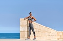 Sport Leggings Funkita Fit Banded Up Tight / Track Star