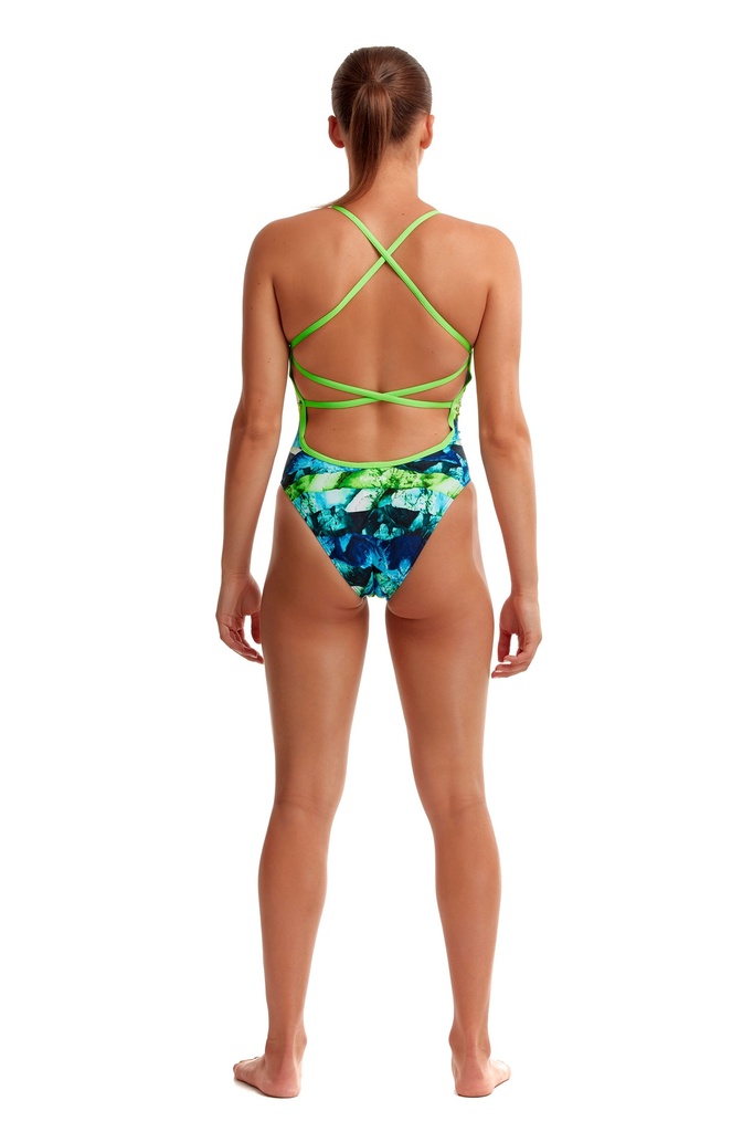Badeanzug Funkita Girls Strapped in One Piece / Icy Iceland