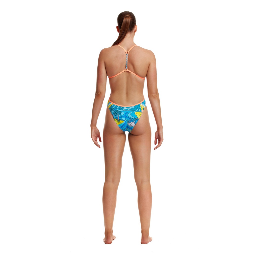 Badeanzug Funkita Ladies ECO Twisted One Piece / Summer Bay
