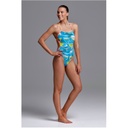 Badeanzug Funkita Ladies ECO Twisted One Piece / Summer Bay