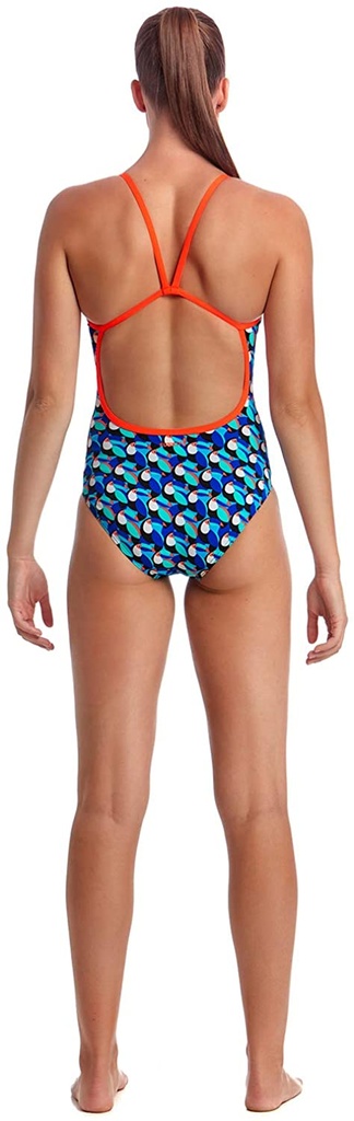 Badeanzug Funkita Ladies ECO Single Strap One Piece / Piece Touche