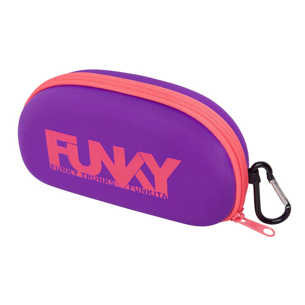 Funky Case Closed Goggle Case / Purple Punch
