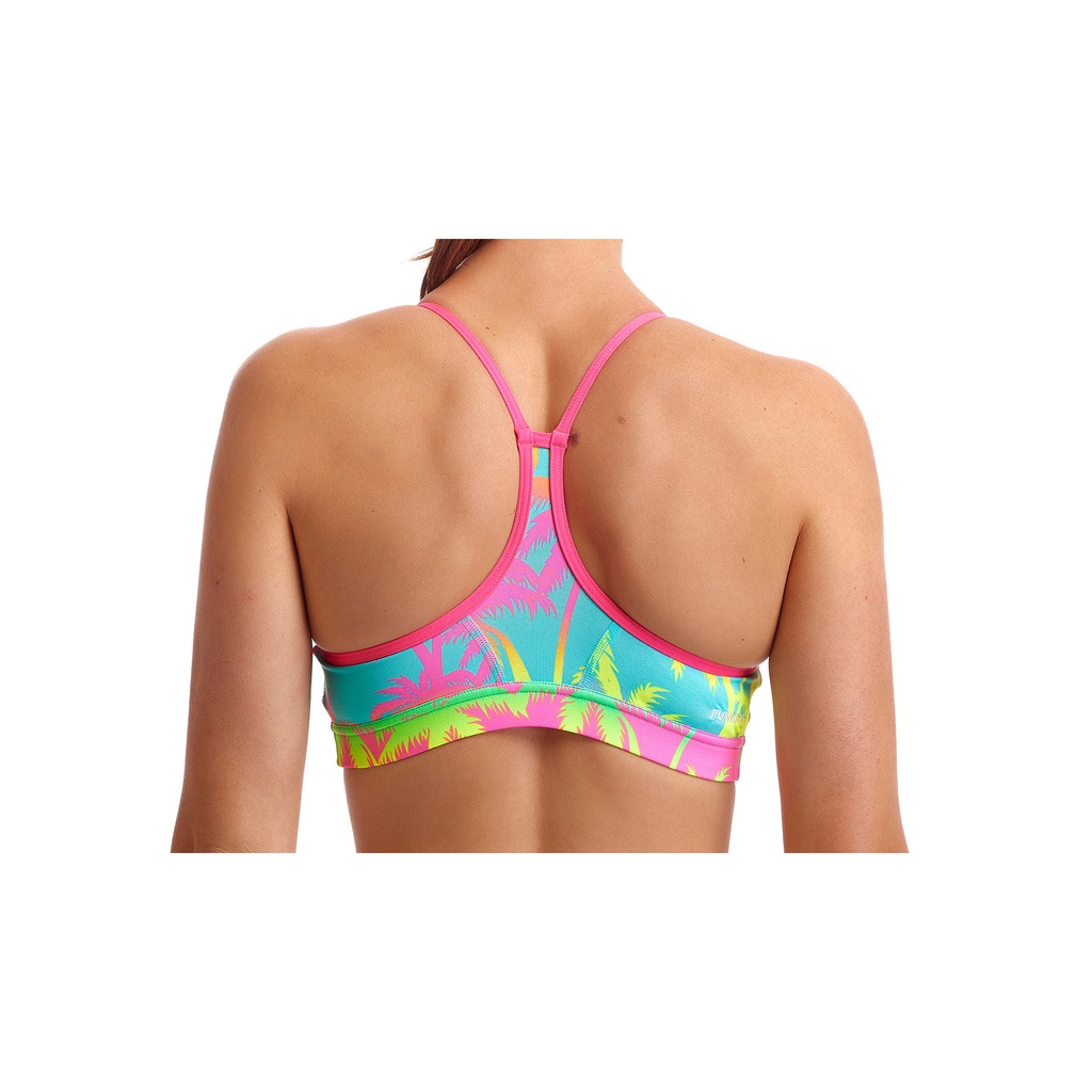 Bikinioberteil Funkita Ladies Swim Crop Top / Hawaiian Heaven