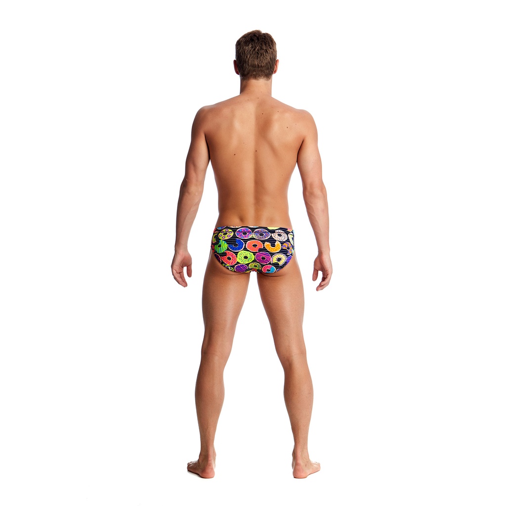Badehose Funky Trunks Men Classic Brief / Dunking Donuts
