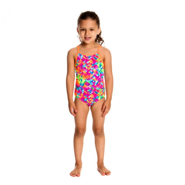 Badeanzug Funkita Mädchen Printed One Piece / Stroke Rate