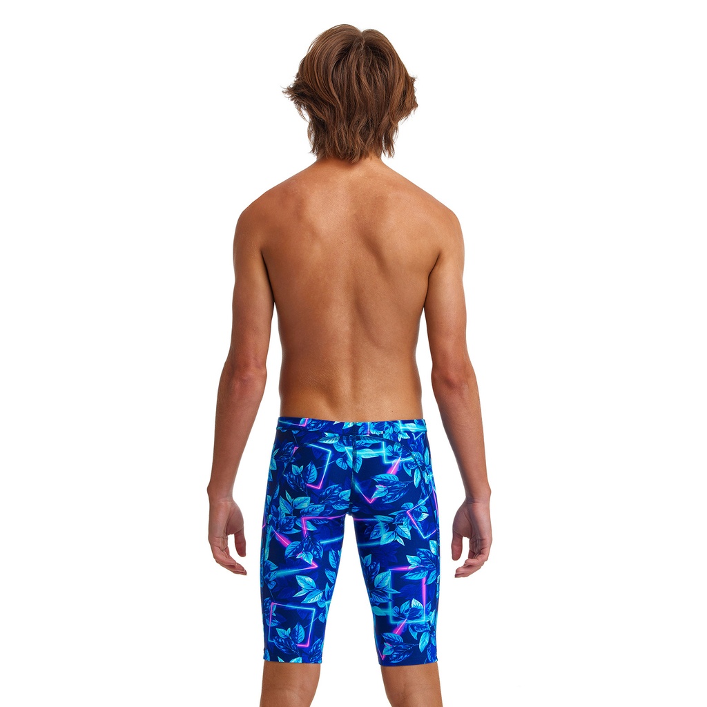 Badehose Funky Trunks Boys Training Jammer / Leaf Laser