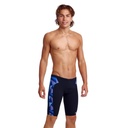 Badehose Funky Trunks Mens Training Jammer / Blue Bars