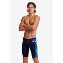 Badehose Funky Trunks Mens Training Jammer / Blue Bars