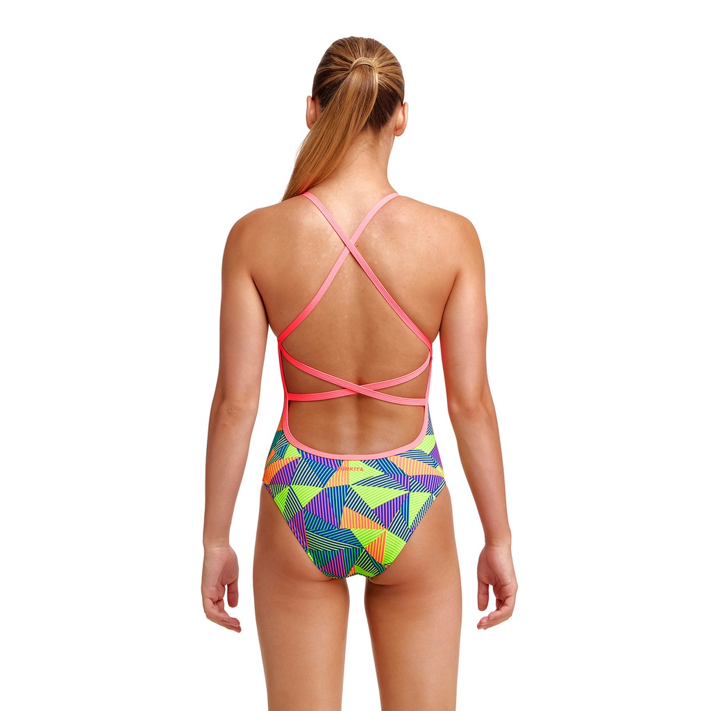 Badeanzug Funkita Girls Strapped in One Piece / Cross Bars