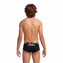 Badehose Funky Trunks Boys Sidewinder Trunk / Beat it Black