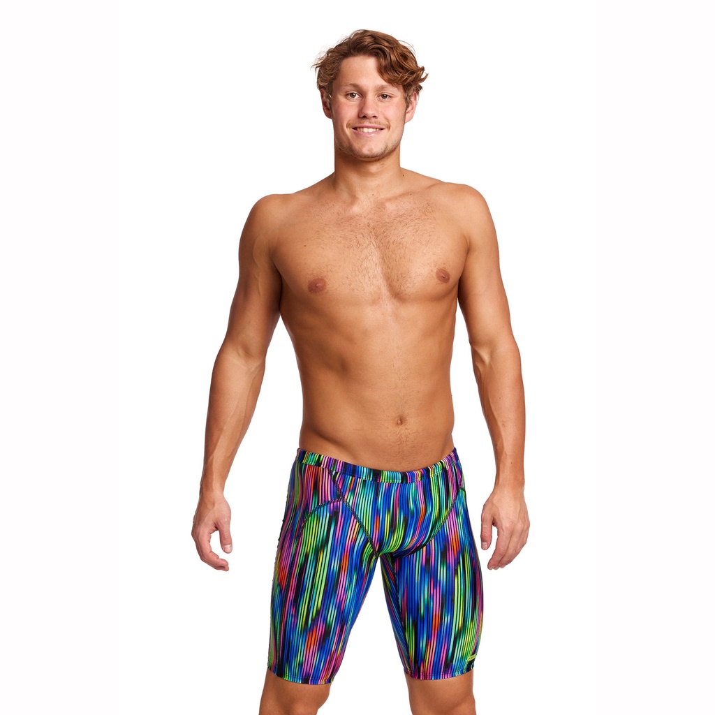 Badehose Funky Trunks Mens Training Jammer / Rain Down