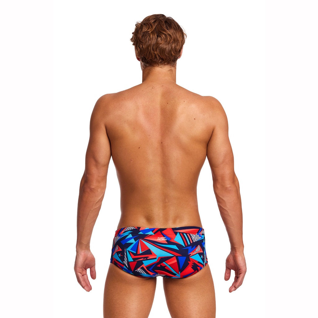 Badehose Funky Trunks Men Sidewinder Trunk / Patriot Beat
