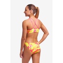 Bikini Funkita Girls Criss Cross Two Piece / Pinged Pink