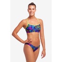 Bikinioberteil Funkita Ladies Swim Crop Top / Oyster Saucy