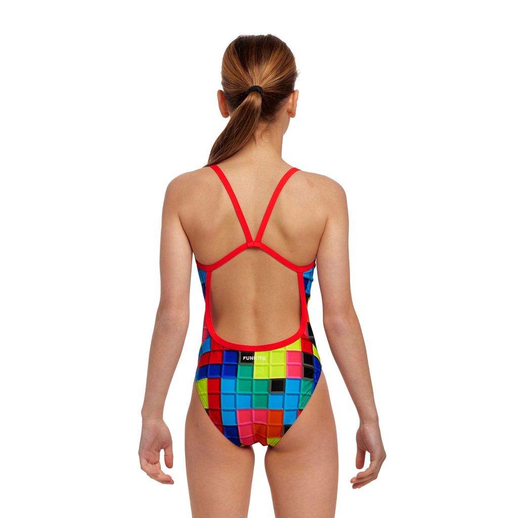 Badeanzug Funkita Girls Single Strap One Piece / Blocked