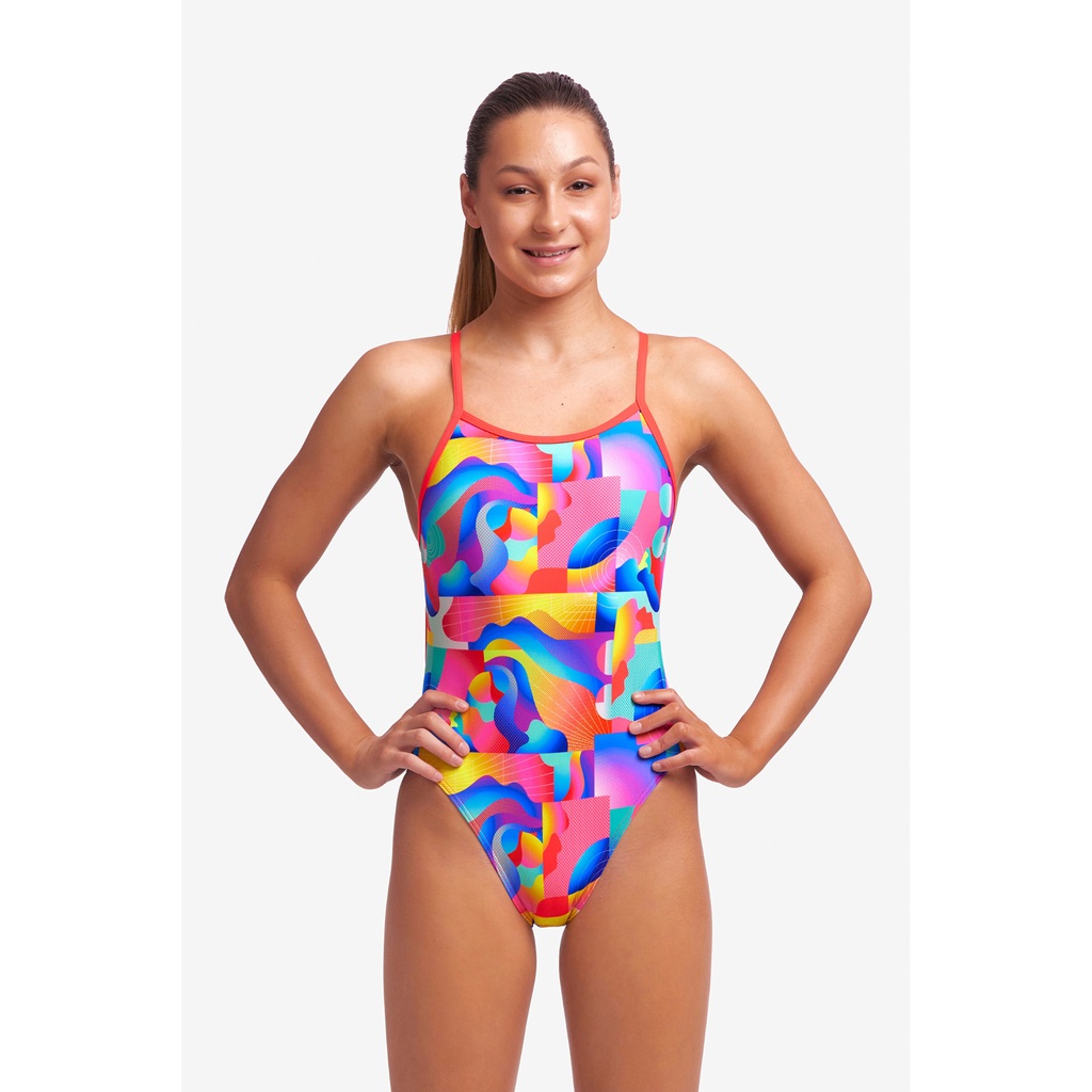 Badeanzug Funkita Girls Single Strap One Piece / Radar Rage