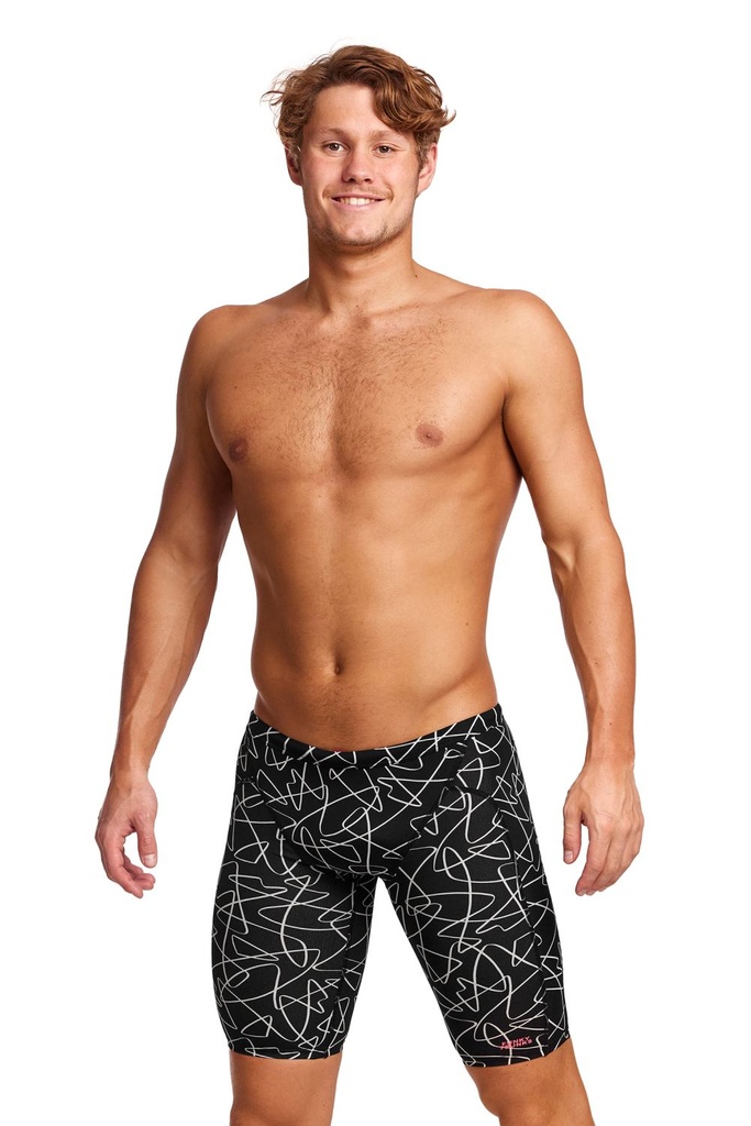 Badehose Funky Trunks Boys Training Jammer / Texta Mess