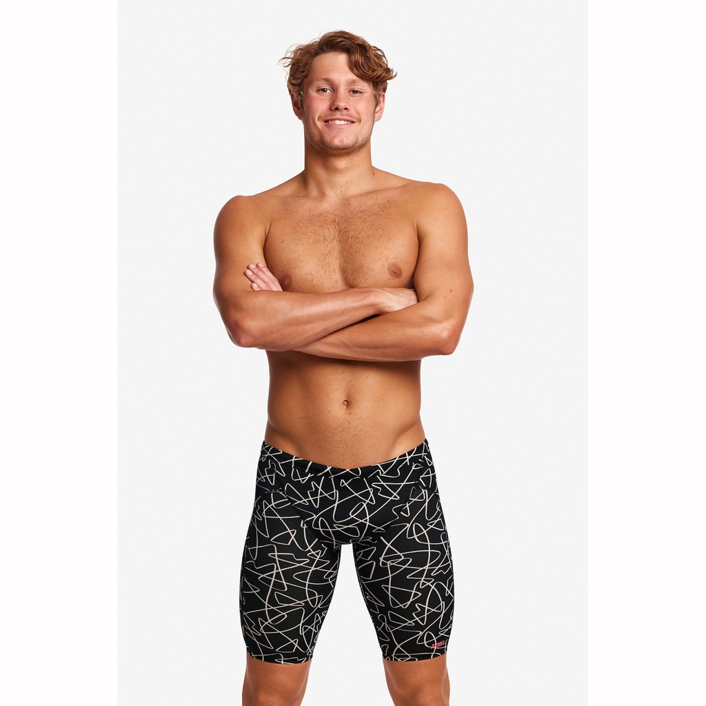 Badehose Funky Trunks Mens Training Jammer / Texta Mess