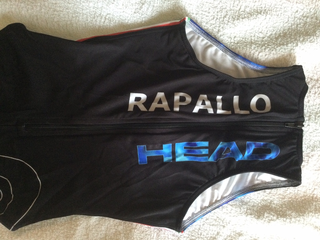 Badeanzug HEAD Women ZIP Suit one piece / Waterpolo Printed "Rapallo"