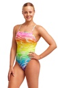 Badeanzug Funkita Ladies Tie Me Tight One Piece / Lake Acid