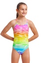 Badeanzug Funkita Girls Tie Me Tight / Lake Acid