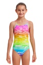 Badeanzug Funkita Girls Tie Me Tight / Lake Acid