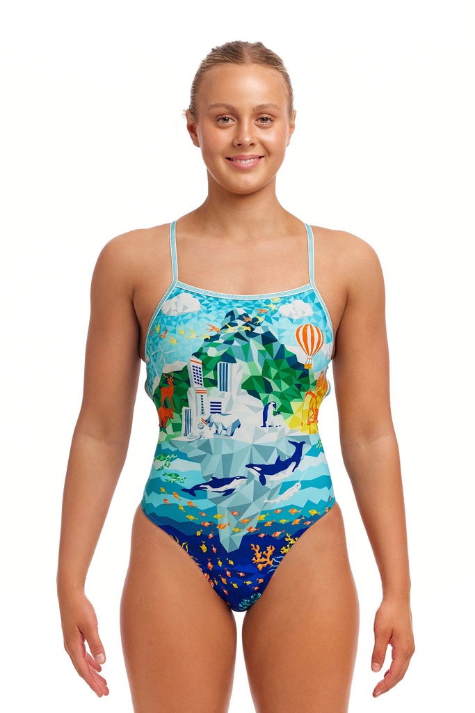 Badeanzug Funkita Ladies Strapped In One Piece / Wildermess