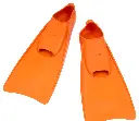 Sport-Thieme Schwimmflossen „Gummi“ orange.webp
