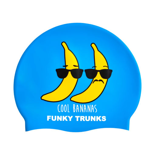 Badekappe Funky Trunks Silicon Cap / Cool Bananas