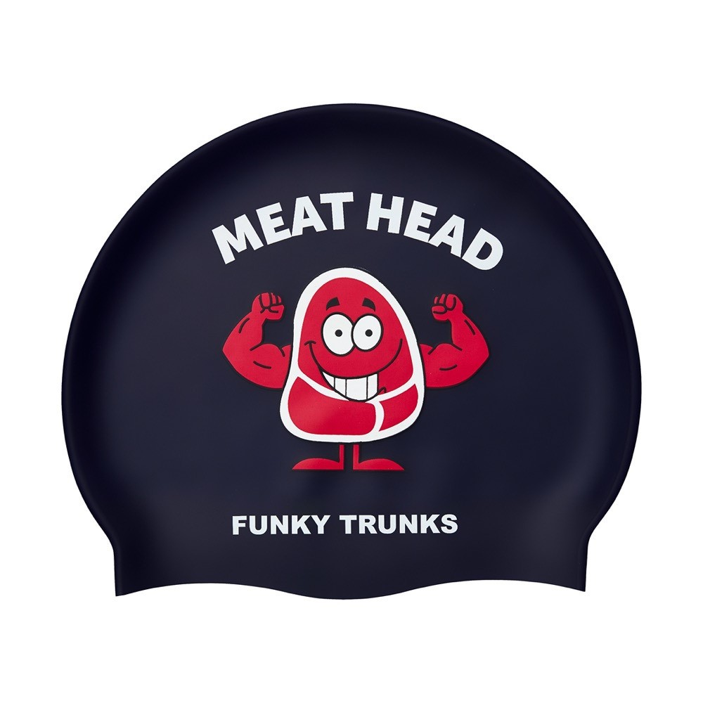 Badekappe Funky Trunks Silicon Cap / Meathead