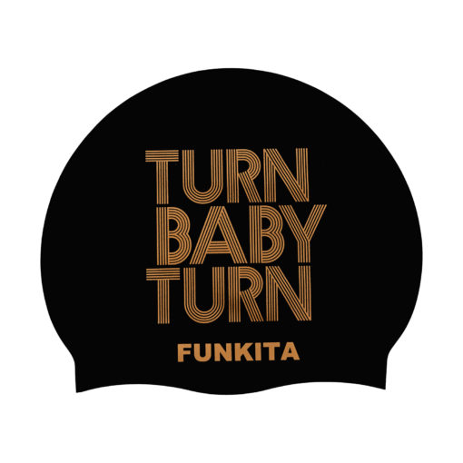 Badekappe Funkita Silicon Cap / Turn Baby Turn Gold