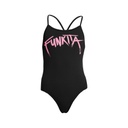 Badeanzug Funkita Girls Twisted One Piece / Pinked