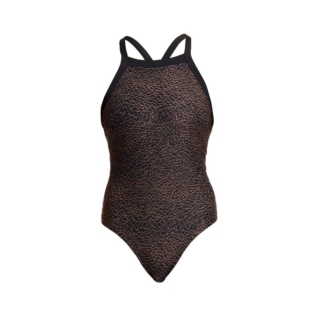 Badeanzug Funkita Ladies Sky Hi One Piece / Leather Skin