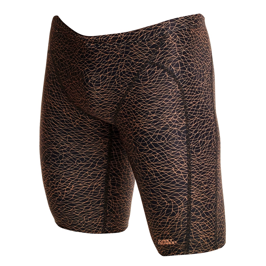 Badehose Funky Trunks Mens Training Jammer / Leather Skin