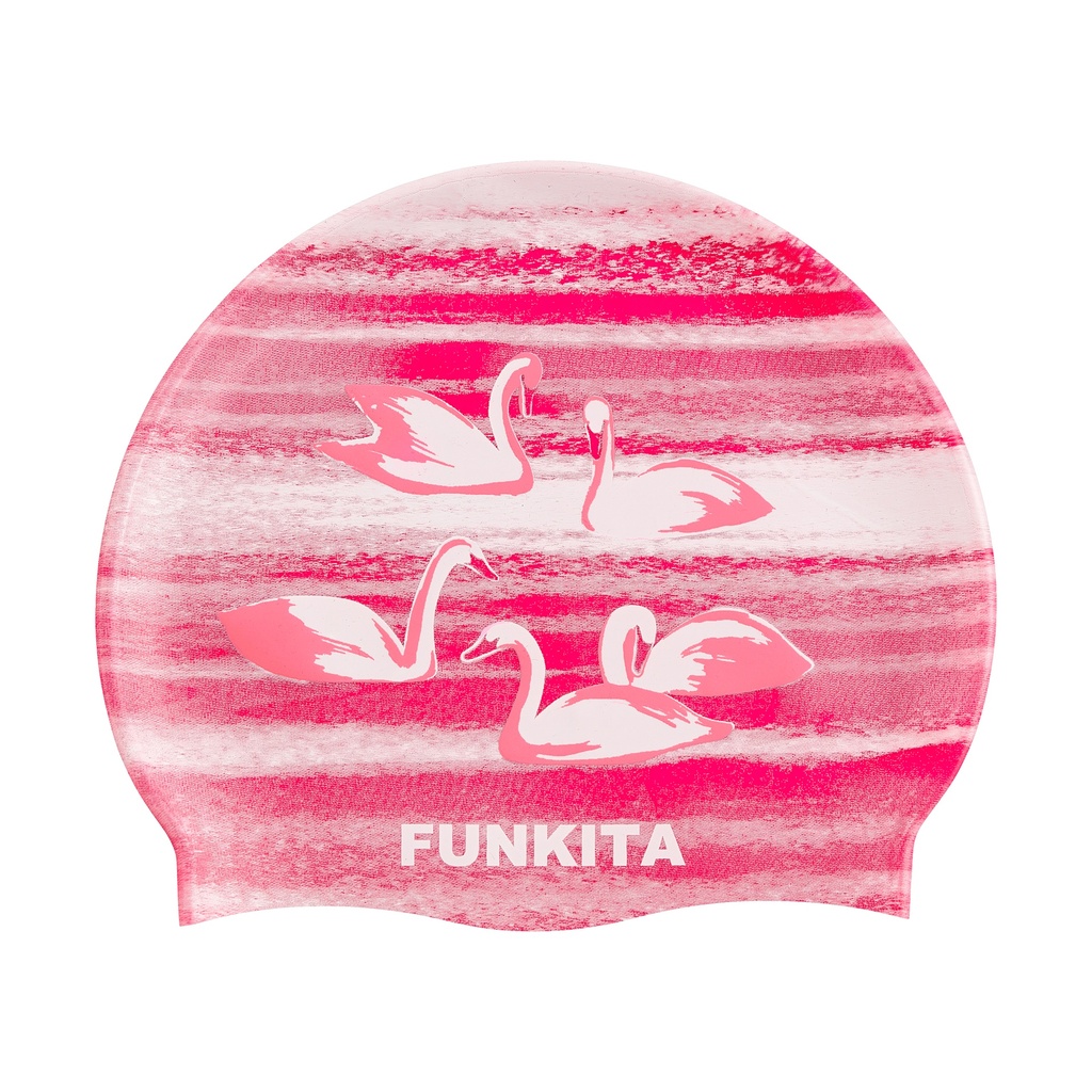 Badekappe Funkita Silicon Cap / Swan Lake