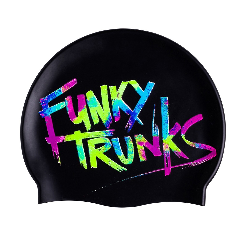 Badekappe Funky Trunks Silicon Cap / Trunk Tag
