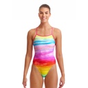 Badeanzug Funkita Ladies Tie Me Tight One Piece / Ocean Ink