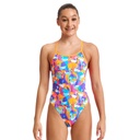 Badeanzug Funkita Girls ECO Single Strap One Piece / Swim Swan