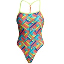 Badeanzug Funkita Ladies Twisted One Piece / Panel Pop