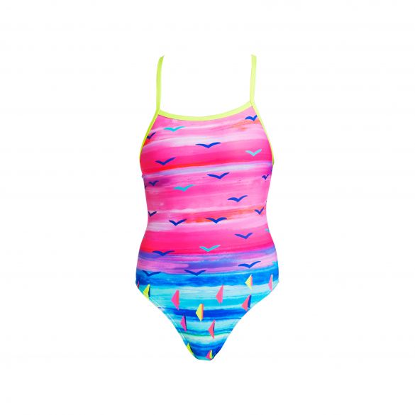 Badeanzug Funkita Girls Tie Me Tight / Regatta Royale