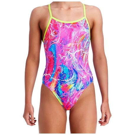 Badeanzug Funkita Ladies Single Strap One Piece / Kaleidocolour
