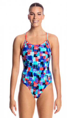 Badeanzug Funkita Ladies Diamond Back One Piece / Vincent van Funk