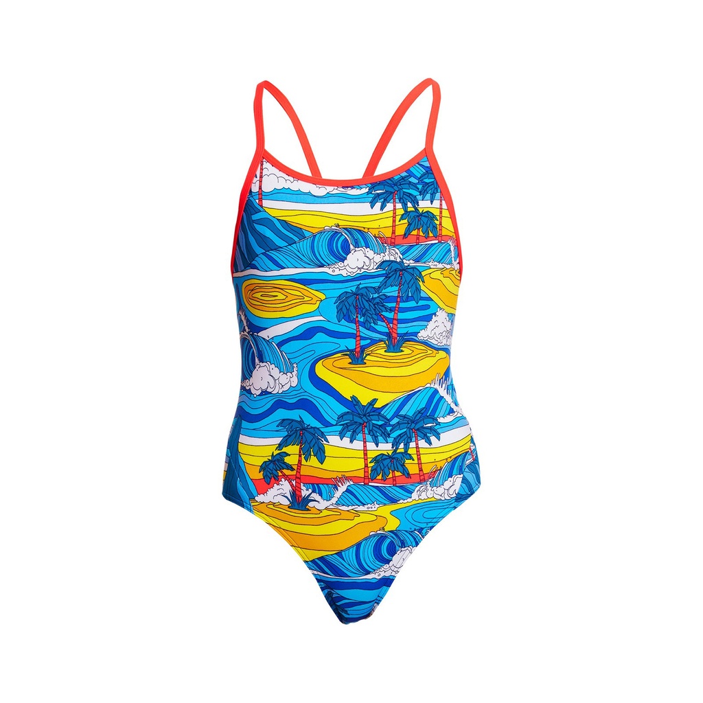 Badeanzug Funkita Girls Diamond Back One Piece / Beach Bum