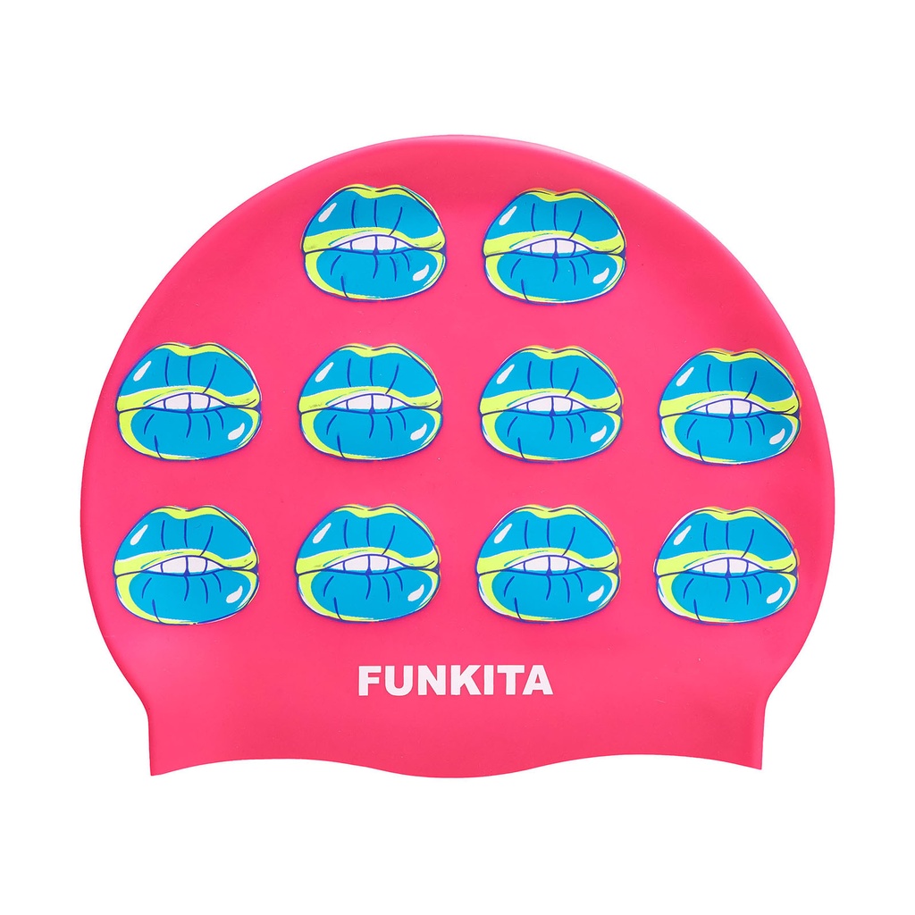 Badekappe Funkita Silicon Cap / Kiss Kiss