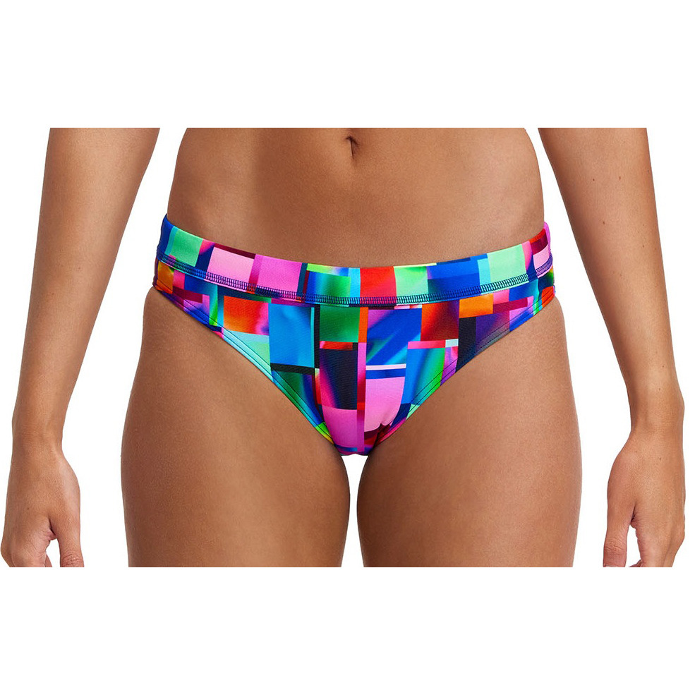 Bikinihose Funkita Ladies Sports Brief / Patch Panels