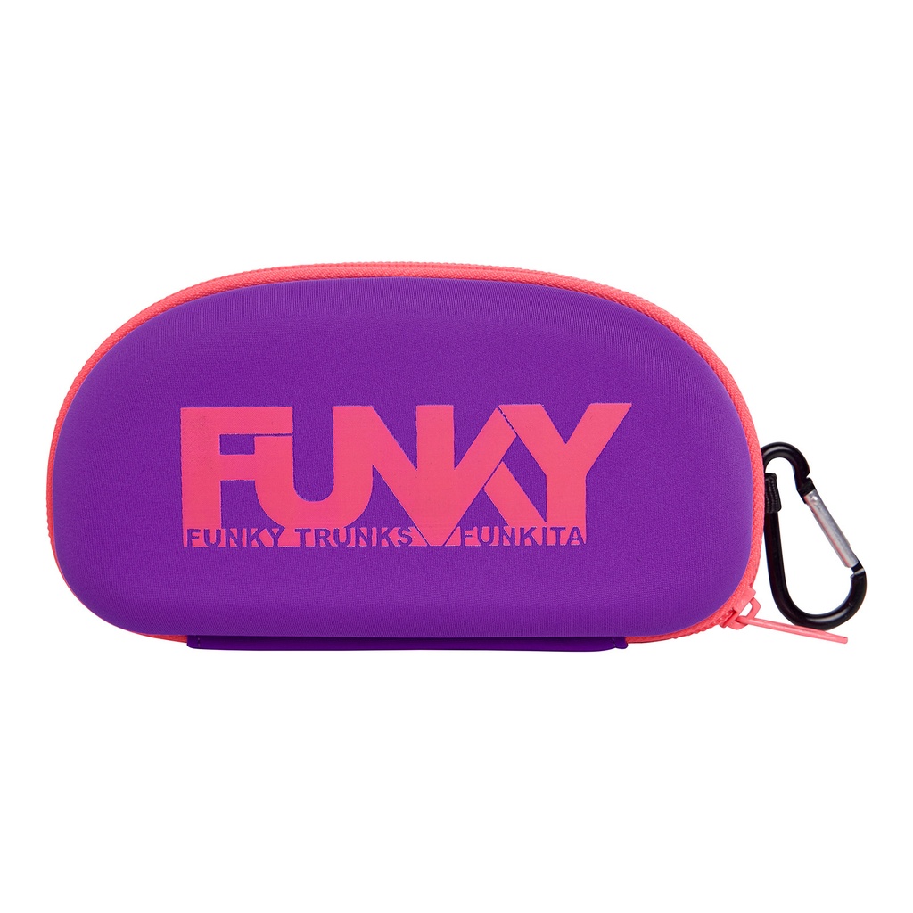 Funky Case Closed Goggle Case / Purple Punch
