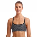 Bikinioberteil Funkita Ladies Criss Cross Sports Top / Spickled